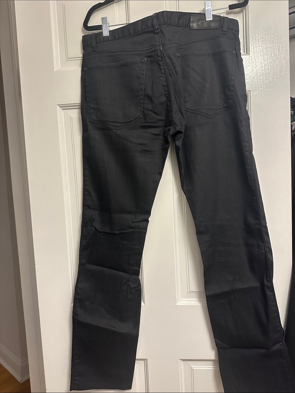 Hugo boss Men's Straight-Leg Black Jeans